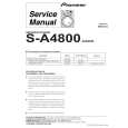 PIONEER S-A4800/XJI/EW Manual de Servicio