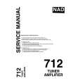 NAD 712 Manual de Servicio