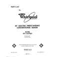 WHIRLPOOL RF3120XPW0 Catálogo de piezas