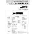 AIWA AD-3800G Manual de Servicio