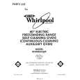 WHIRLPOOL RF4900XLW4 Catálogo de piezas