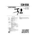 SONY ECM-959A Manual de Servicio