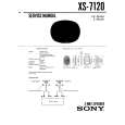 SONY XS7120 Manual de Servicio