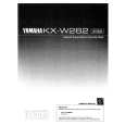 YAMAHA KX-W262 Manual de Usuario