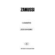 ZANUSSI ZCG051GWC Manual de Usuario