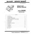 SHARP M-820 Manual de Servicio