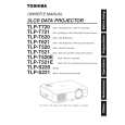 TOSHIBA TLP-T721 Manual de Usuario