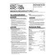 KENWOOD KRC-156L Manual de Usuario