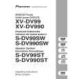 PIONEER XV-DV990/ZVXJ Manual de Usuario