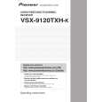 PIONEER VSX-9120TXH-K/KUXJ Manual de Usuario