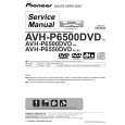 PIONEER AVHP6500DVD Manual de Servicio
