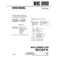 SONY MHC-3900 Manual de Servicio