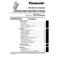 PANASONIC CFP1P3 Manual de Usuario