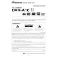 PIONEER DVR-A10XLA/KBXV/5 Manual de Usuario