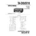 SONY TA-FX10 Manual de Servicio
