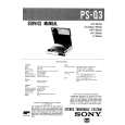 SONY PS-Q3 Manual de Servicio