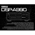 YAMAHA DSP-A990 Manual de Usuario