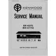 KENWOOD KR-4770 Manual de Servicio