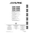 ALPINE CDM7859R Manual de Usuario