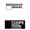 NAD 7220PE Manual de Servicio