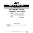 JVC KD-G285UH Manual de Servicio