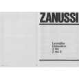 ZANUSSI ZW916 Manual de Usuario