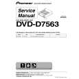 PIONEER DVD-D7563/ZUCYV/WL Manual de Servicio
