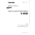 TOSHIBA VW30 Manual de Servicio