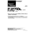 PIONEER F-P710L Manual de Servicio