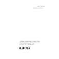 ROSENLEW RJP751 Manual de Usuario
