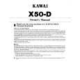 KAWAI X50D Manual de Usuario