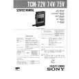 SONY TCM72V Manual de Servicio