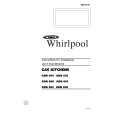 WHIRLPOOL ADN 644 Manual de Instalación