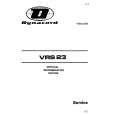 DYNACORD VRS23 Manual de Servicio