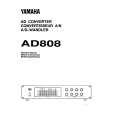 YAMAHA AD808 Manual de Usuario