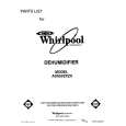 WHIRLPOOL AD0502XZ0 Catálogo de piezas
