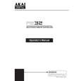 AKAI RE32 Manual de Usuario