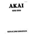 AKAI GX-210D Manual de Servicio