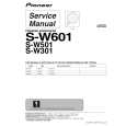 PIONEER S-W601/KUCXJ Manual de Servicio