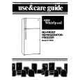 WHIRLPOOL ET18XMXSW01 Manual de Usuario