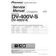 PIONEER DV-400V-S/WVXZT5 Manual de Servicio