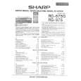 SHARP RG975 Manual de Servicio
