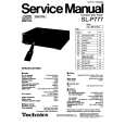 TECHNICS SLP777 Manual de Servicio