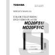 TOSHIBA MD20F51 Manual de Servicio