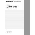 PIONEER DJM-707/WAXJ Manual de Usuario PIONEER DJM-707/WAXJ Manual de Usuario