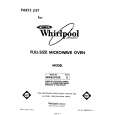 WHIRLPOOL MW8570XR0 Catálogo de piezas