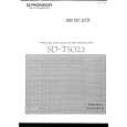PIONEER SDT5022 Manual de Usuario