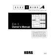KORG EA-1 Manual de Usuario