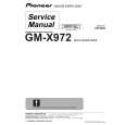 PIONEER GM-X972/XR/EW Manual de Servicio