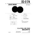SONY XSE174 Manual de Servicio